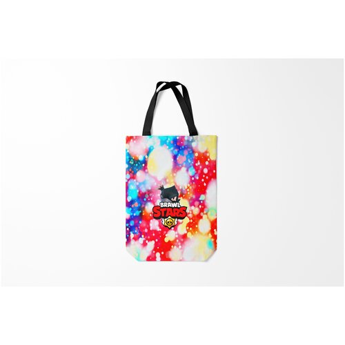 фото Сумка-шоппер / 31х42 см / геймерам / brawl stars crow burnettie