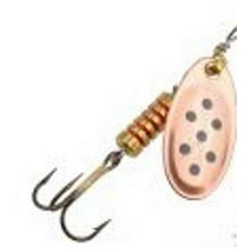 Mosca Блесна вращающаяся (вертушка) MOSCA SPANTO ( 15гр/Copper, Black Spot)