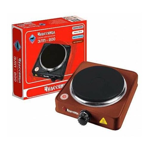 Плитка электрическая Чудесница ЭЛП-800 одна конфорка 1000Вт 111400₽