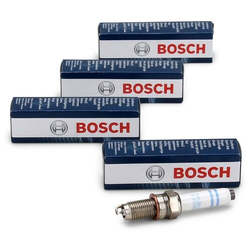 Свечи зажигания 4 шт. BOSCH Double Platinum Y5KPP332 8180-4 (0 241 145 523) для а/м 1.4T SKODA, AUDI, VOLKSWAGEN, SEAT