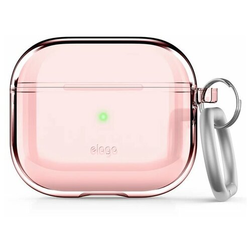 фото Elago для airpods 3 (2021) чехол clear hang lovely pink