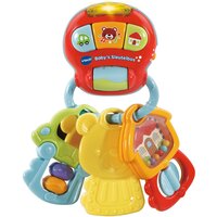 Интерактивная развивающая игрушка VTech Ключи. Открывай и изучай, голубой/красный/желтый