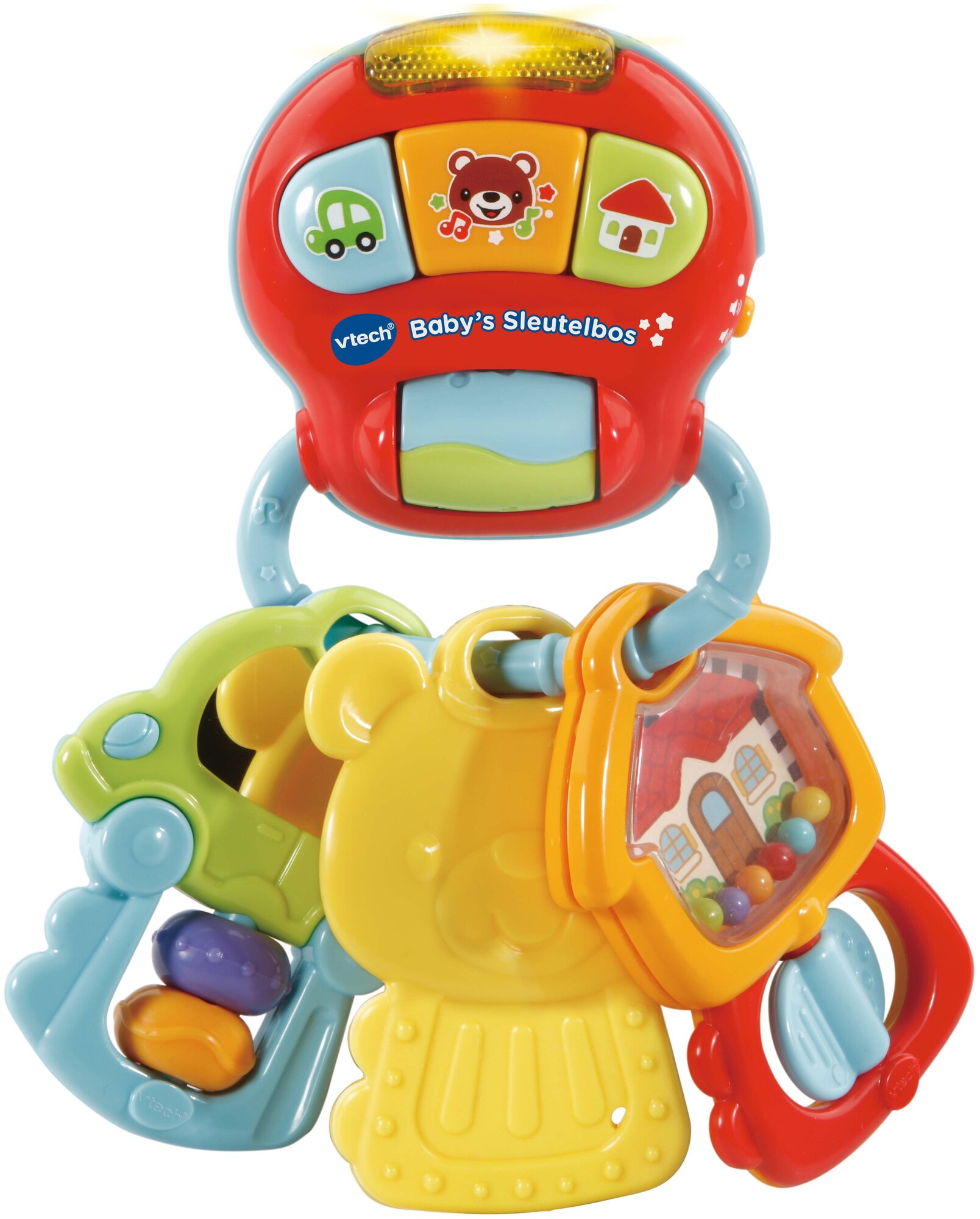 Детские ключи Vtech «Открывай и изучай», голубой/красный/желтый, 80-505126