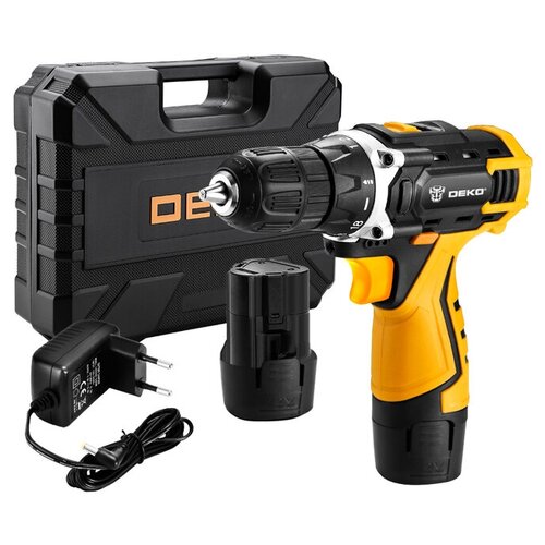 Электроинструмент Deko DKCD12FU-Li 20Ahx2 набор 63 предмета 063-4094 710200₽