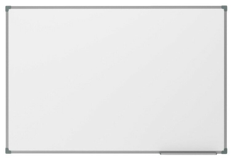Доска магнитно-маркерная 100х120 BoardSYS, белая, с полочкой