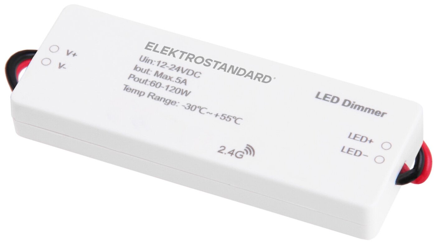 Контроллер для светодиодной ленты Elektrostandard Аксессуары для светодиодных лент 12/24V 4690389179921 - фото №1