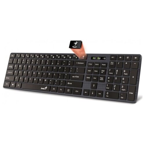 Клавиатура Genius SlimStar126 Black USB 3131001740231310017417 116000₽