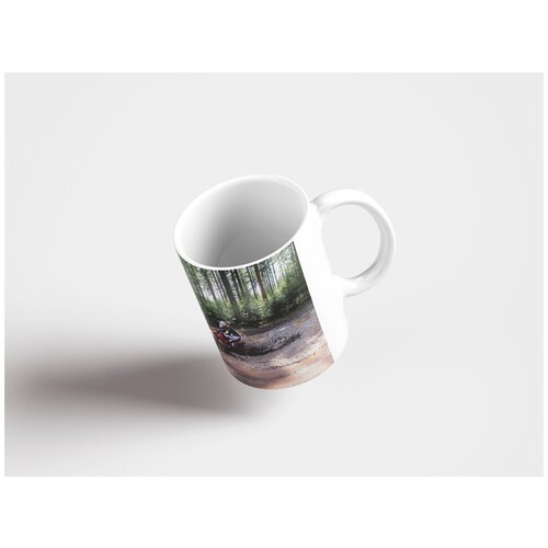 фото Кружка "катание на квадроциклах, mcgubbins gulch, маунт худ 320 мл. белая" lotsprints