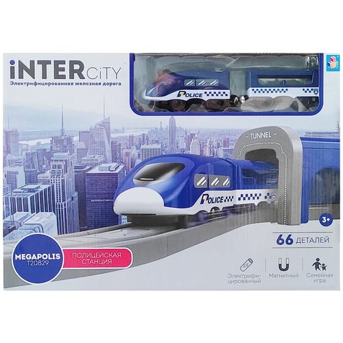 1TOY Т20829 InterCity Megapolis железная дорога Полицейская станция