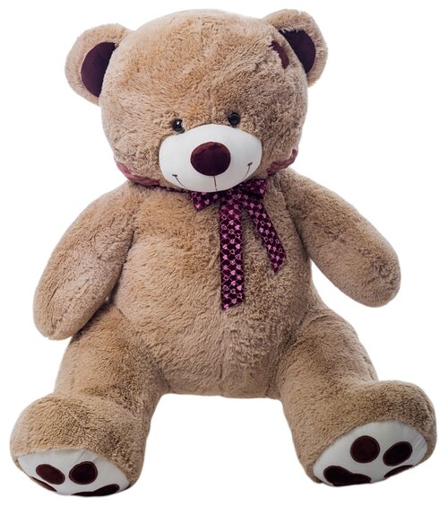 Мягкая игрушка BelaiToys медведь Тони, 145 см, кофейный