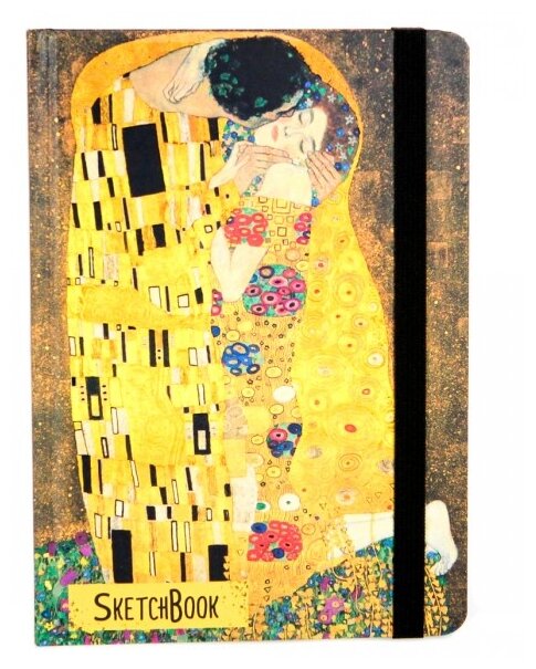 Скетчбук Поцелуй. Густав Климт (А5), (Проф-Пресс, 2022), 7Б, c.160