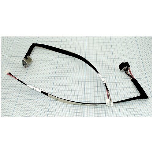 laptop dc power input jack in cable for hp probook 4510 4510s 4515 4515s 4710 4710s 6017b0199101 6017b0199001 Разъем для ноутбука HP Probook 4310S , HP ProBook 4410 4411S 4710S (with cable) 1204510