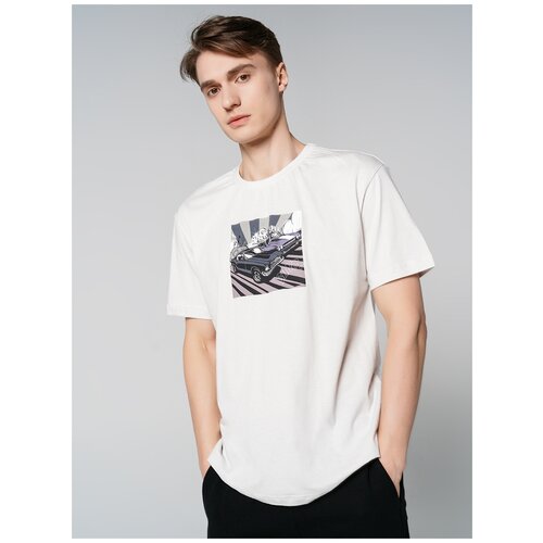 фото Футболка твое 79208 размер s, бежевый