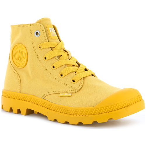 Ботинки Palladium PAMPA MONO CHROME 73089-730 высокие желтые (38)