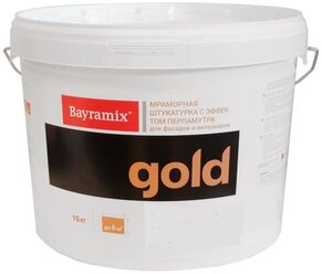 Декоративное покрытие Bayramix Mineral Gold GR 019 15 кг