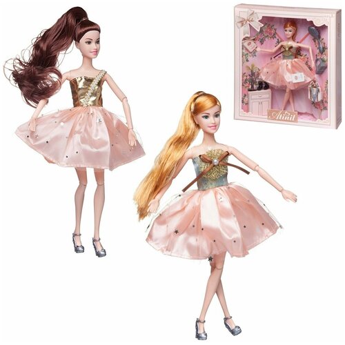 Купить Кукла Junfa Atinil Мой розовый мир в платье со звездочками на юбке, 28см Junfa WJ-21546, Junfa Toys Ltd.