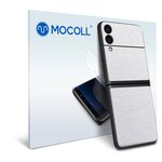 Пленка защитная MOCOLL для задней панели Samsung Galaxy Z Flip 3 Металлик Серебристый - изображение