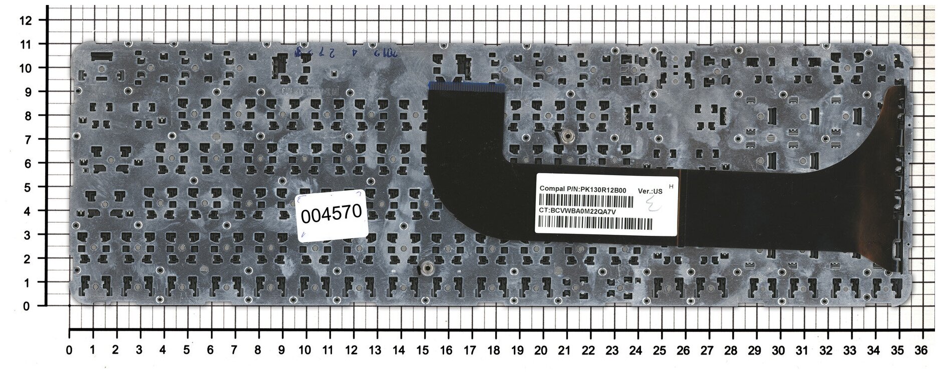 Клавиатура для ноутбука HP Envy m6-1164ca черная без рамки