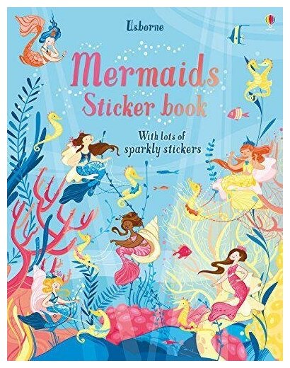 Mermaids Sticker Book (Уотт Фиона) - фото №4