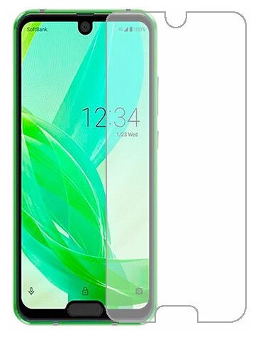 Sharp Aquos R2 защитный экран Гидрогель Прозрачный (Силикон) 1 штука