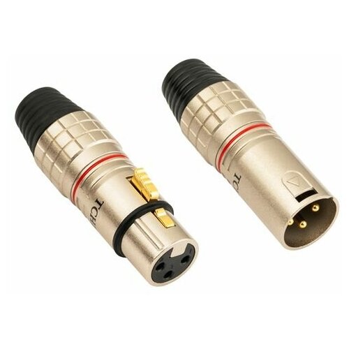 Tchernov Cable XLR Plug Special NG / Male/female pair (Black) разъем iec c15 tchernov cable ac plug special female