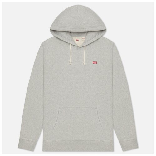 Худи Levi's THE ORIGINAL HM HOODIE, размер XXL, серый hot sale new 3d hoodie mask clown anime graphics hoodie fashion men and women 3d hoodie sweatshirt autumn and winter tops