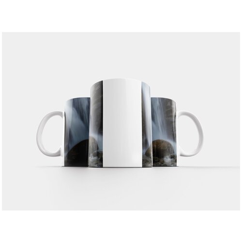 фото Кружка "шамони, река, природа" 320 мл lotsprints