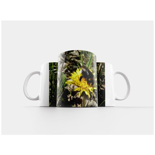 фото Кружка "весна, одуванчик, желтый" 320 мл lotsprints