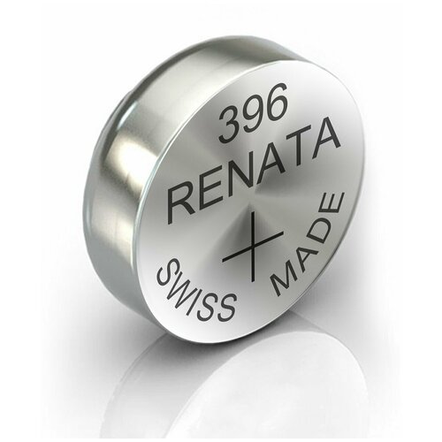 Батарейка RENATA R 396, SR726W 1 шт. батарейка gopower g2 lr726 lr59 396a 196 bl10 alkaline 1 55v