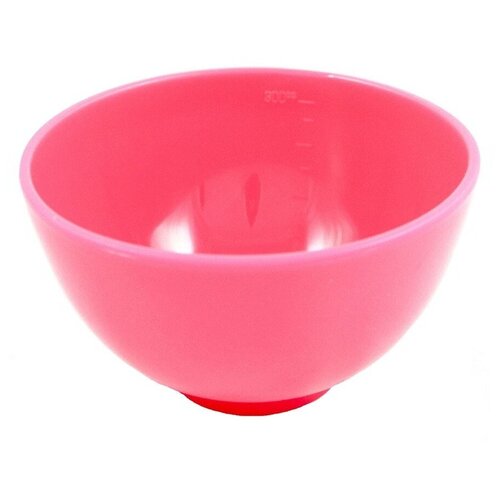 Anskin Силиконовая чаша для косметических масок 300мл, розовая