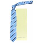 Мужской светло-голубой галстук Roberto Conti 820673 - изображение