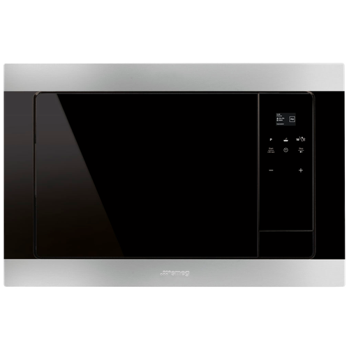 Встраиваемая микроволновая печь, 60 см, Нержавеющая сталь Smeg FMI320X2