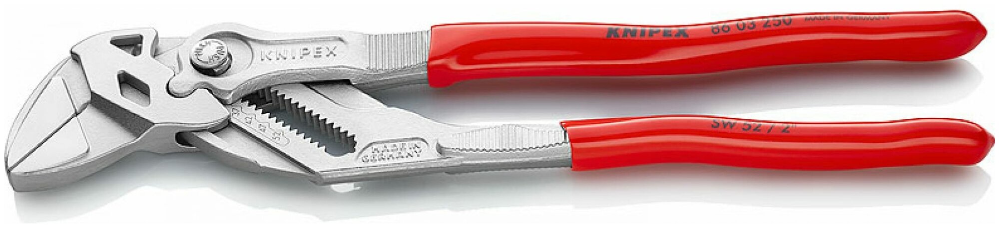 Клещи KNIPEX KN-8603250 переставные - гаечный ключ 52 мм