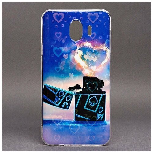 фото Чехол-накладка для samsung galaxy j4 (2018) j400f (рисунок)(13004) без бренда