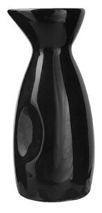 Бутылка для саке 140 мл черн. фарфор (Kunstwerk)