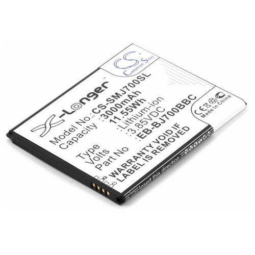 Аккумулятор для Samsung Galaxy J4, J7 (EB-BJ700BBC, EB-BJ700CBE) samsung orginal eb bn920abe 3000mah battery for samsung galaxy note 5 sm n920 n920f n920t n920a n920i n920g n9200 n920g ds n9208