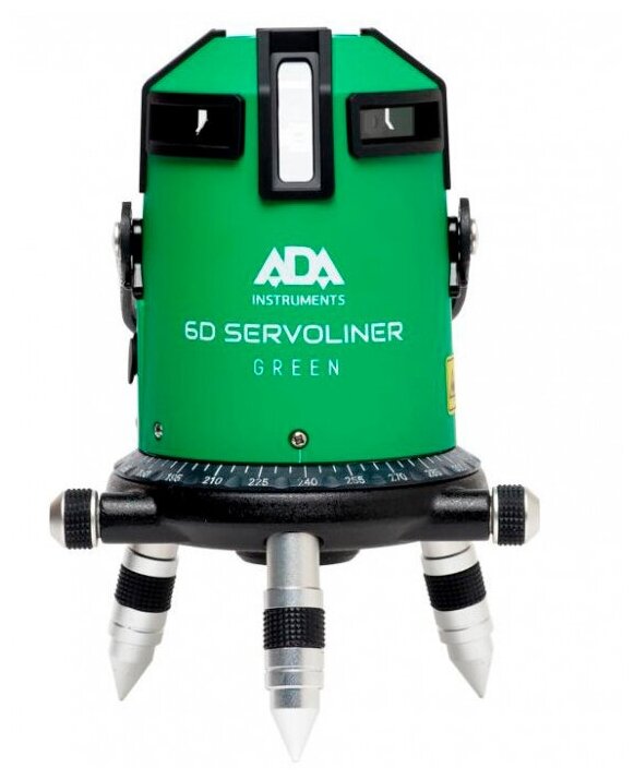 Лазерный нивелир ADA 6D Servoliner Green