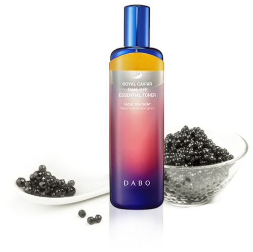 Dabo Антивозрастной тонер с королевской икрой/Royal Caviar Time Off Essential Toner/корейская косметика/тонер для лица