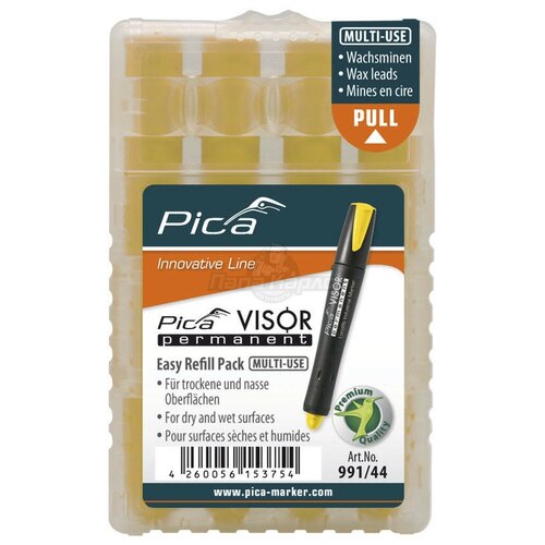 10 pcs reynolds permanent marker black Сменные картриджи для перманентного маркера Pica 991/44