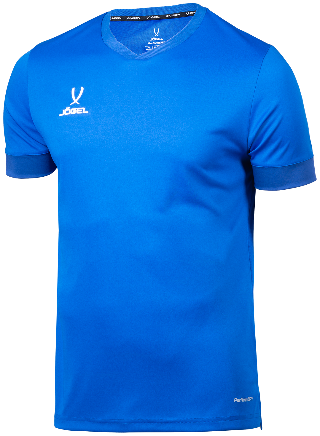 Футболка игровая Jögel Division Performdry Union Jersey, синий/темно-синий/белый размер YL