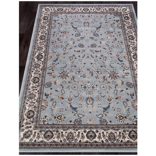 Ковер VALENCIA DELUXE - Прямоугольник Синий, Классический, Россия (150 см. на 300 см.)