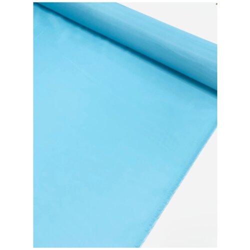 Ткань подкладочная цвет бирюзово-голубой, вискоза/ацетат, цена за 3 метра погонных. ткань подкладочная жаккард вискоза ацетат цвет светло серый цена за 2 метра погонных