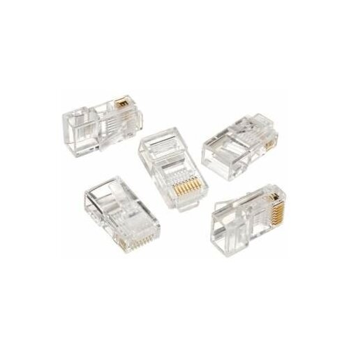 Коннекторы RJ45, Cat5e 8P8C, 50 штук в пакете | ORIENT C88-50