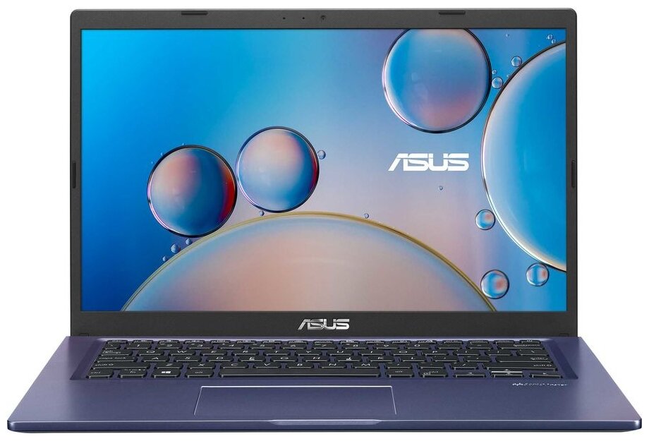 Ноутбук ASUS X415JF Intel 6805/4Gb/256Gb SSD/14.0" FHD Anti-Glare/NVIDIA GeForce MX130 2Gb GDDR5/WIFI/Win10 Peacock Blue