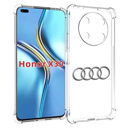 Чехол MyPads audi-ауди-7 мужской для Honor X30 / Magic4 Lite 5G задняя-панель-накладка-бампер чехол mypads cs go guns skins мужской для honor x30 magic4 lite 5g задняя панель накладка бампер