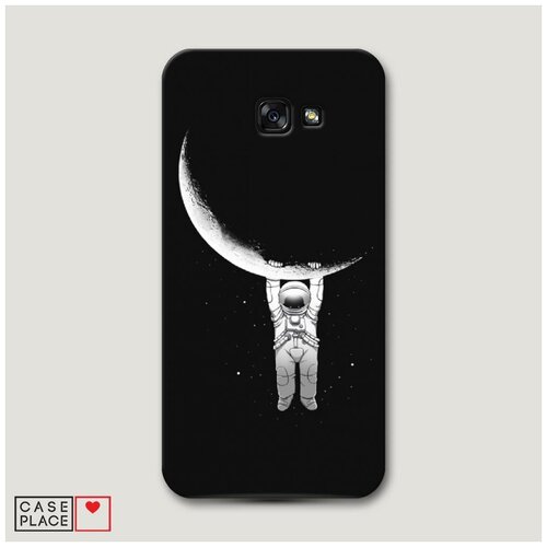 фото Чехол пластиковый samsung galaxy a7 2017 космонавт case place