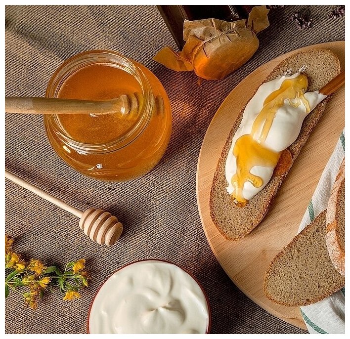 Липовый башкирский мёд 300 гр. натуральный мед правильное питание подарок сладкое замена сахара - фотография № 4