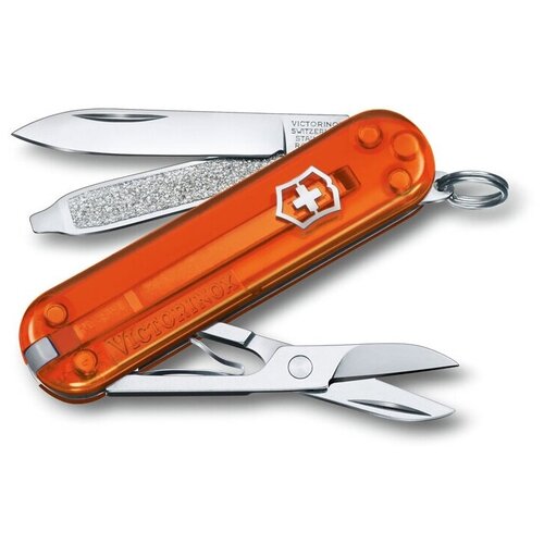 Набор аксессуаров VICTORINOX Classic SD Colors Fire Opal набор аксессуаров victorinox classic sd colors mango tango