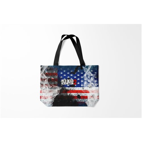 фото Сумка-шоппер / 46х35 см / геймерам / red dead redemption rdr burnettie