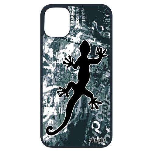 фото Противоударный чехол на телефон // iphone 11 pro // "саламандра" тритон стиль, utaupia, серый